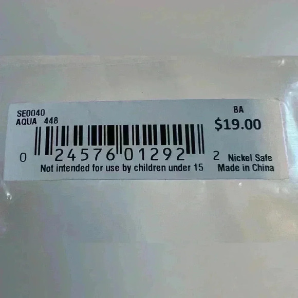 THE SAK‎ PENDANT NECKLACE SILVER TONED 28" CHAIN NWT - Picture 5 of 5